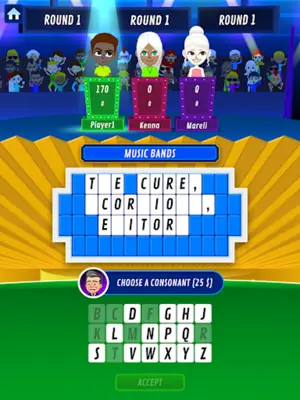 Wheel of Fame - Guess words android App screenshot 3